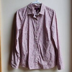 Liberty Art Fabrics For J. Crew Floral Print Button Down Shirt Size 6